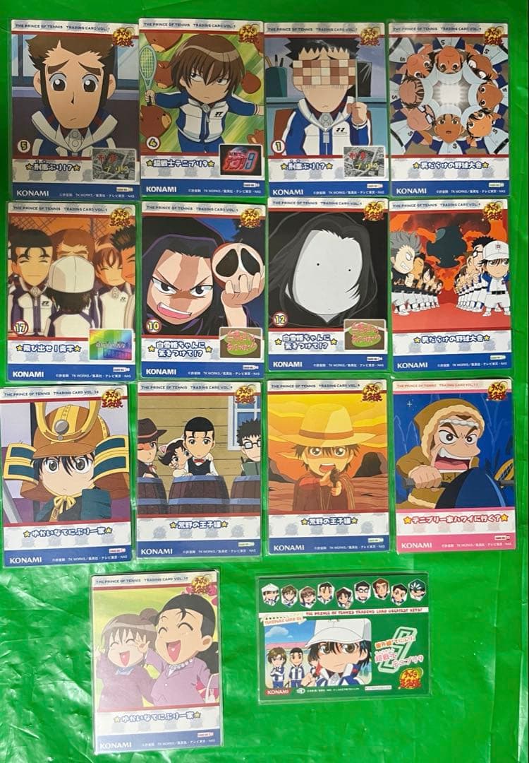 値下げ中テニスの王子様　トレカ　てにぷりカード　14種　テニプリ 越前不二手塚他