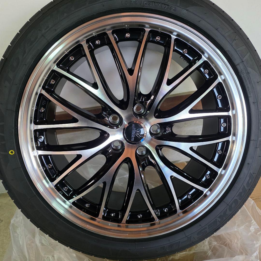 未使用品マルチフォルケッタms3 タイヤホイール4本セット　アルファード40