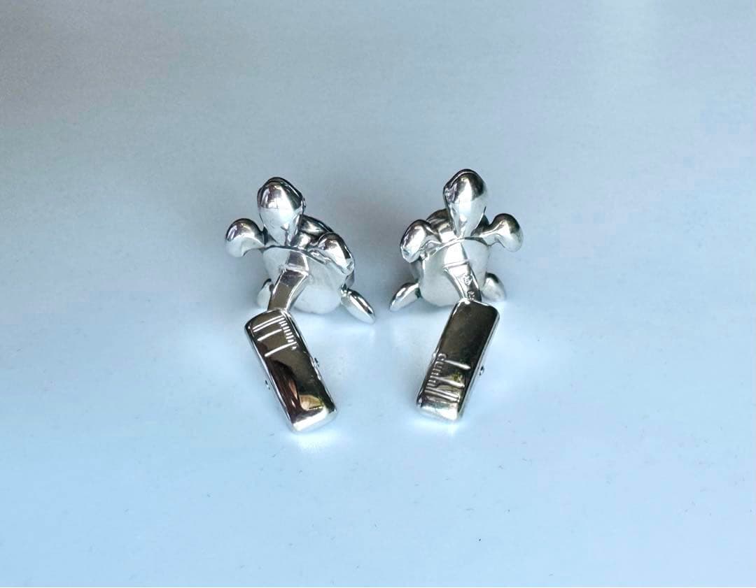 Dunhill AD925 シルバー カメモチーフ カフス & キーリング