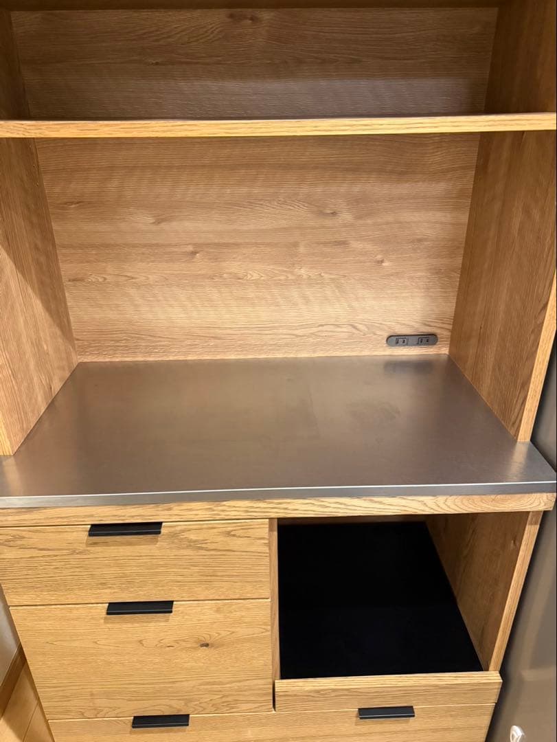 ※1月25日以降発送※unico ADDAY 食器棚　キッチンボード