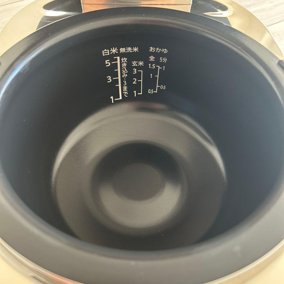 m SHARP KS-HF10B 炊飯器 IH 5.5合 しゃもじ付