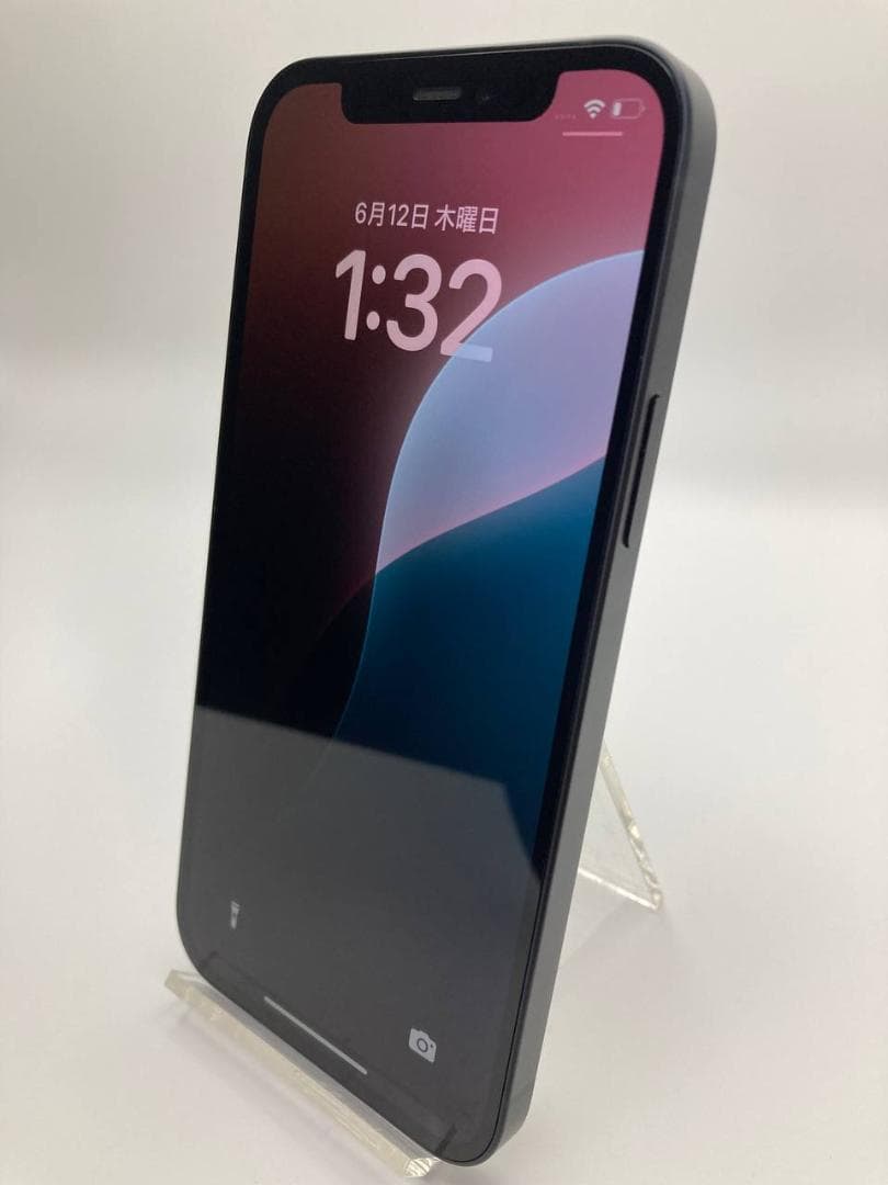 美品 iPhone 12 64GB バッテリー83% -3757