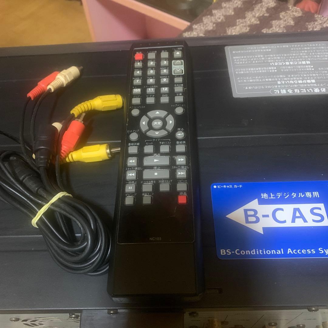 N264 地上デジタルチューナー内蔵 ビデオー体型DVDレコーダ DXR160V