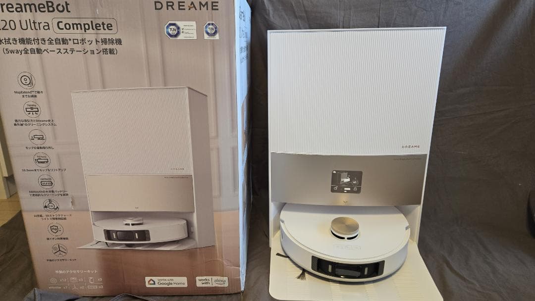 使用3回のみ「Dreame L20 Ultra Complete」ロボット掃除機