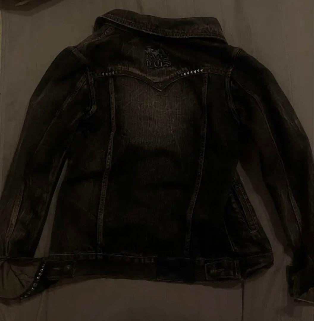 00s archiveVkei LUGASTdenimjacket鬼髭スタッズ