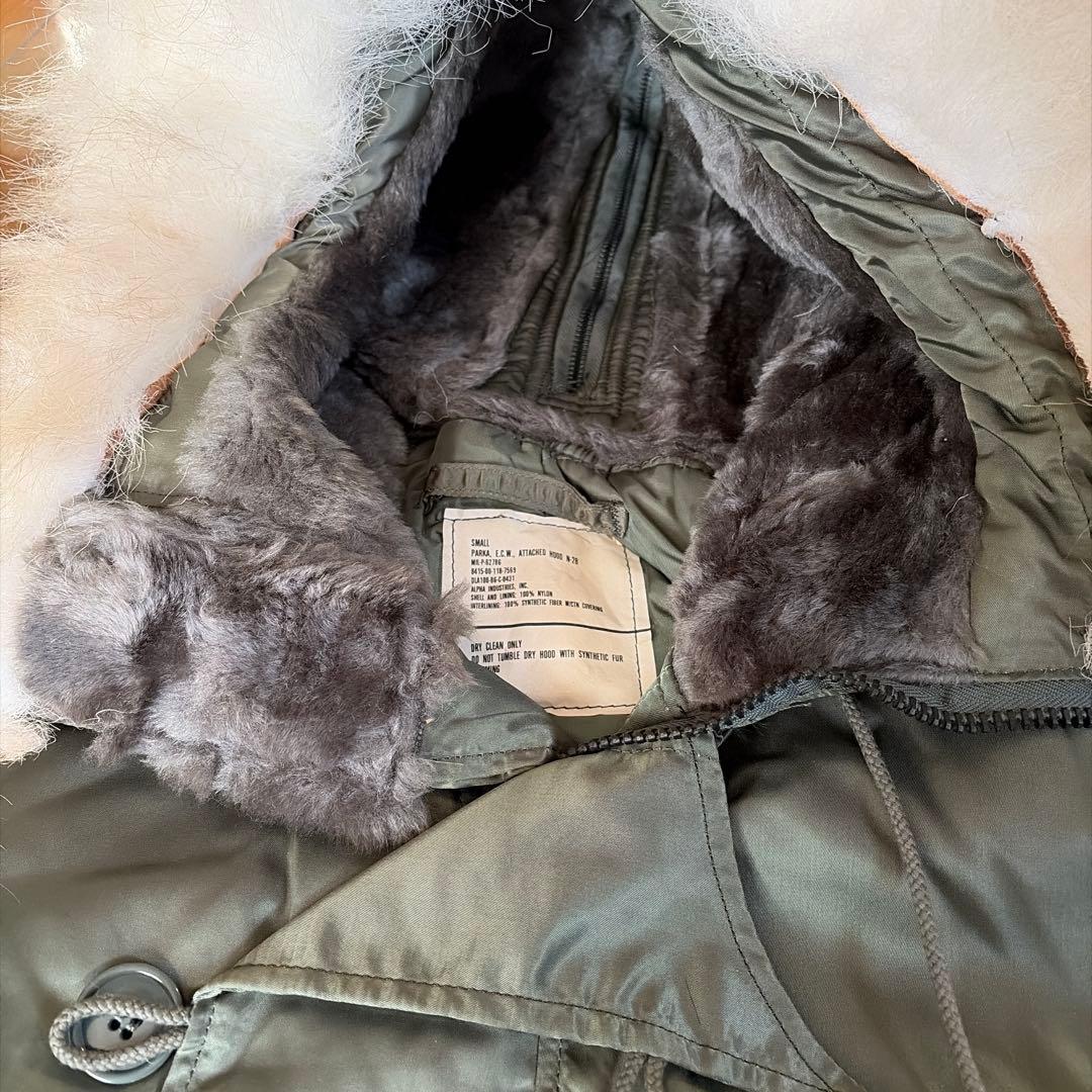 【訳あり・激安】タグ付新品　1986年製 米軍放出品　N-2B セージグリーン