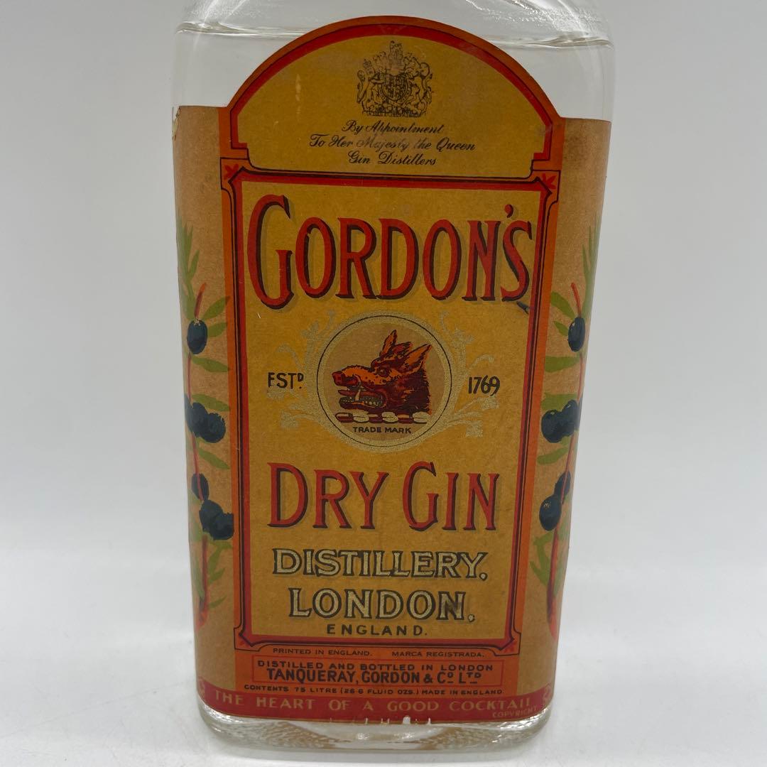 ゴードンズ ドライジン ロンドン ティンキャップ 750ml 47度 スピリッツ