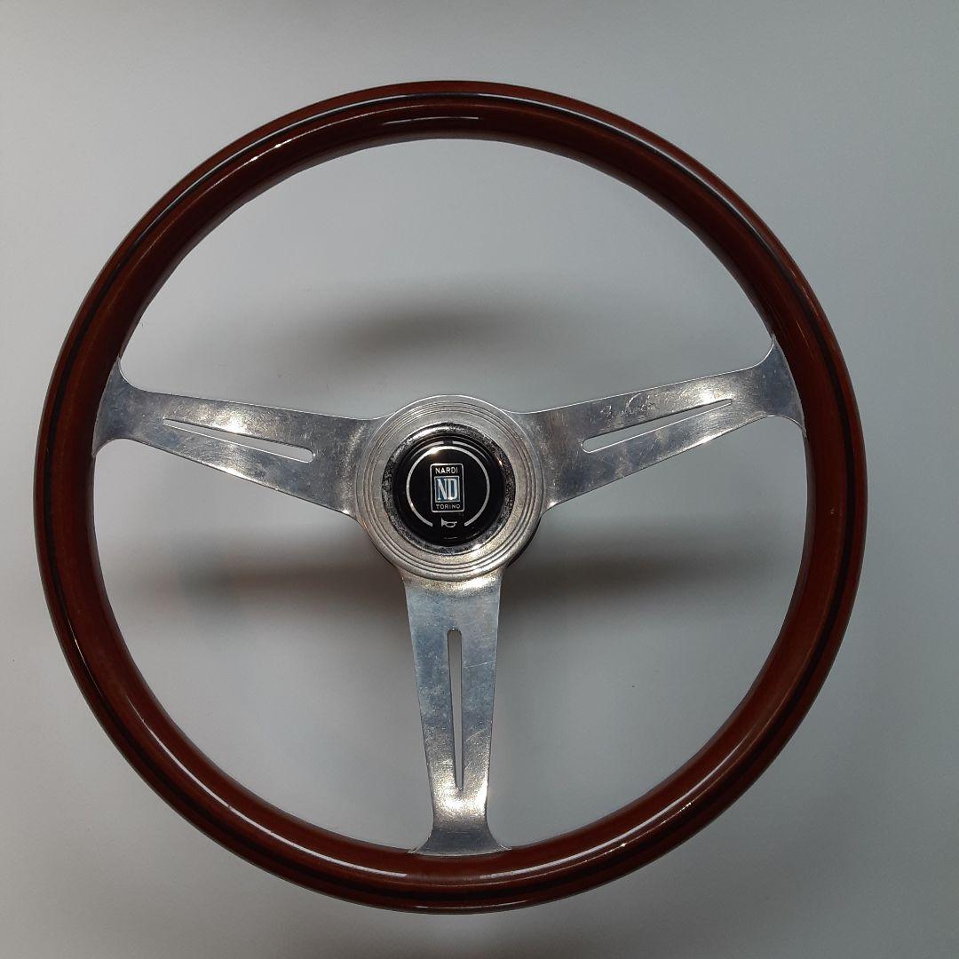 ★ナルディクラシックウッドポリッシュ/ヴィンテージ【当時物】37Φ？