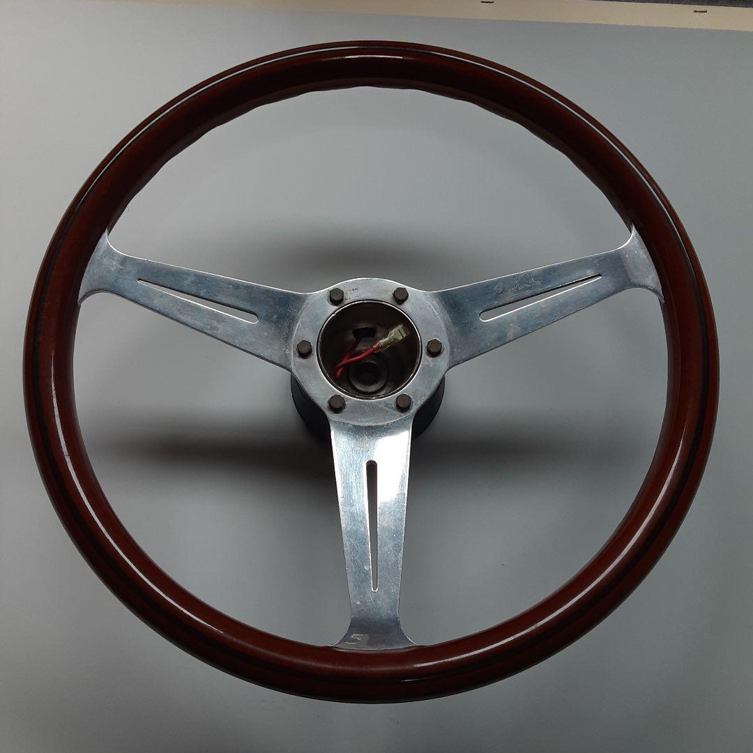 ★ナルディクラシックウッドポリッシュ/ヴィンテージ【当時物】37Φ？