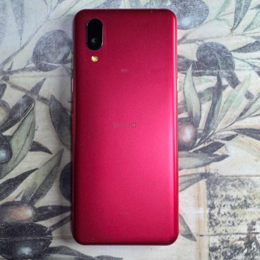 BASIO active レッド SHG09 64GB SIMフリー