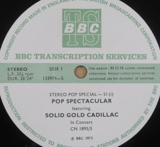 ス*カ様 Solid Gold Cadillac - BBC Transcrip