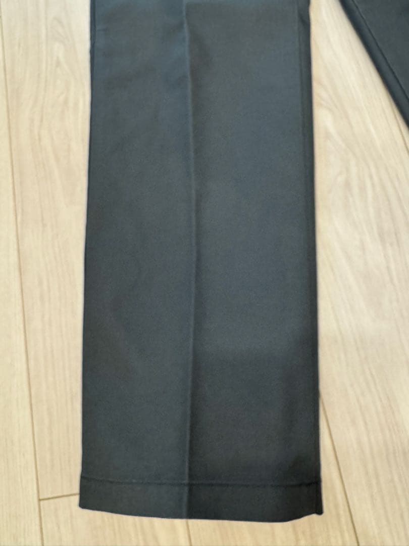 ワコマリア ディッキーズ L 24FW チャコール PLEATEDTROUSER