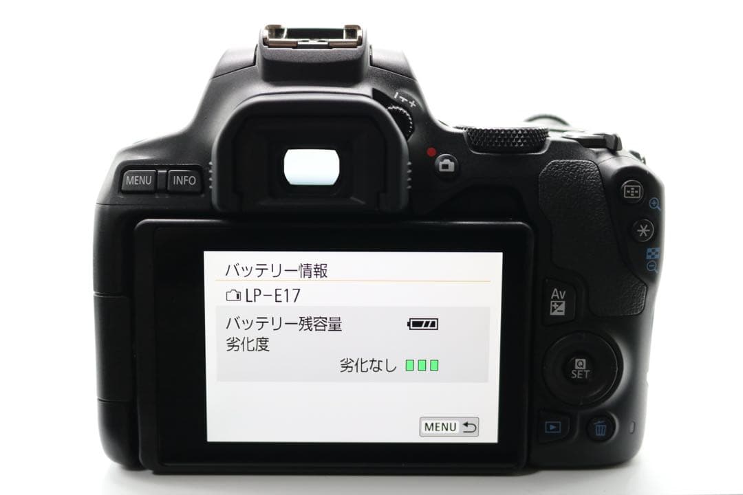 ボディ新品級 【Canon EOS Kiss X10 ダブルレンズセット】