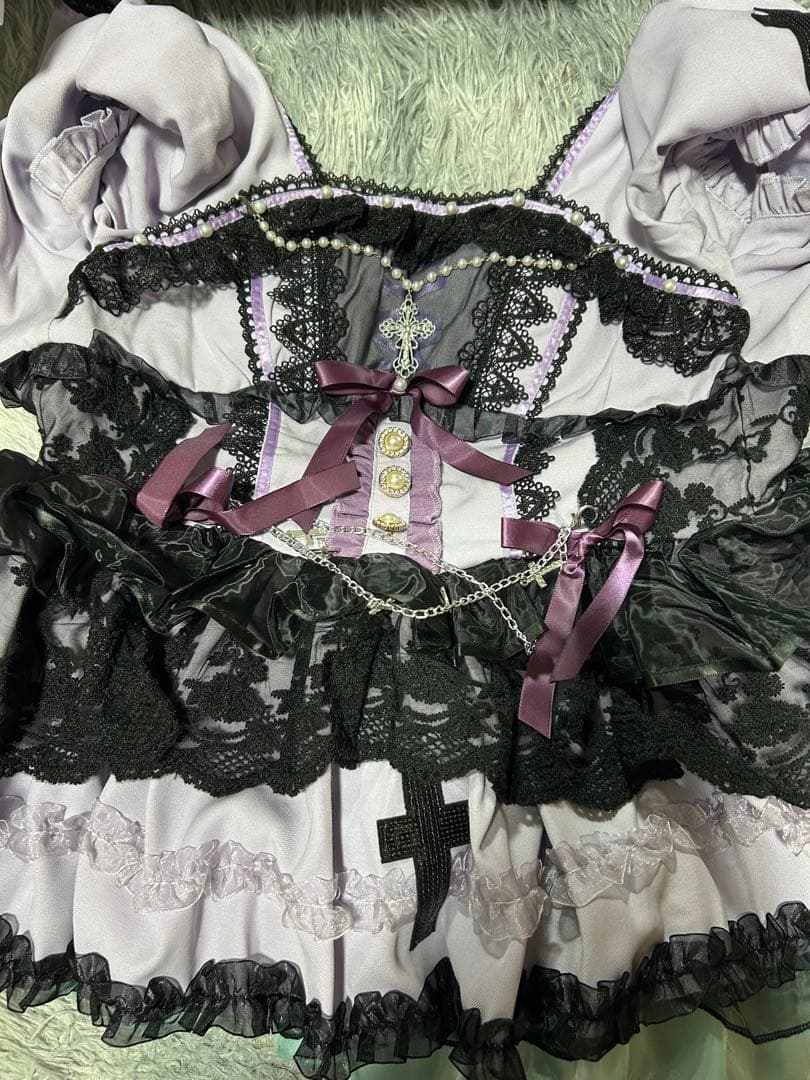 マリームーン Malymoon クロスフリルダークシスター