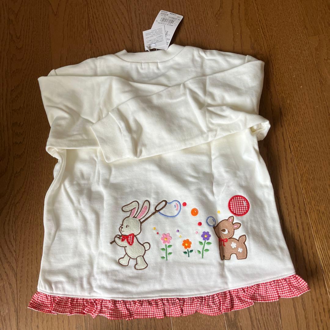 ミキハウス110トレーナー薄手