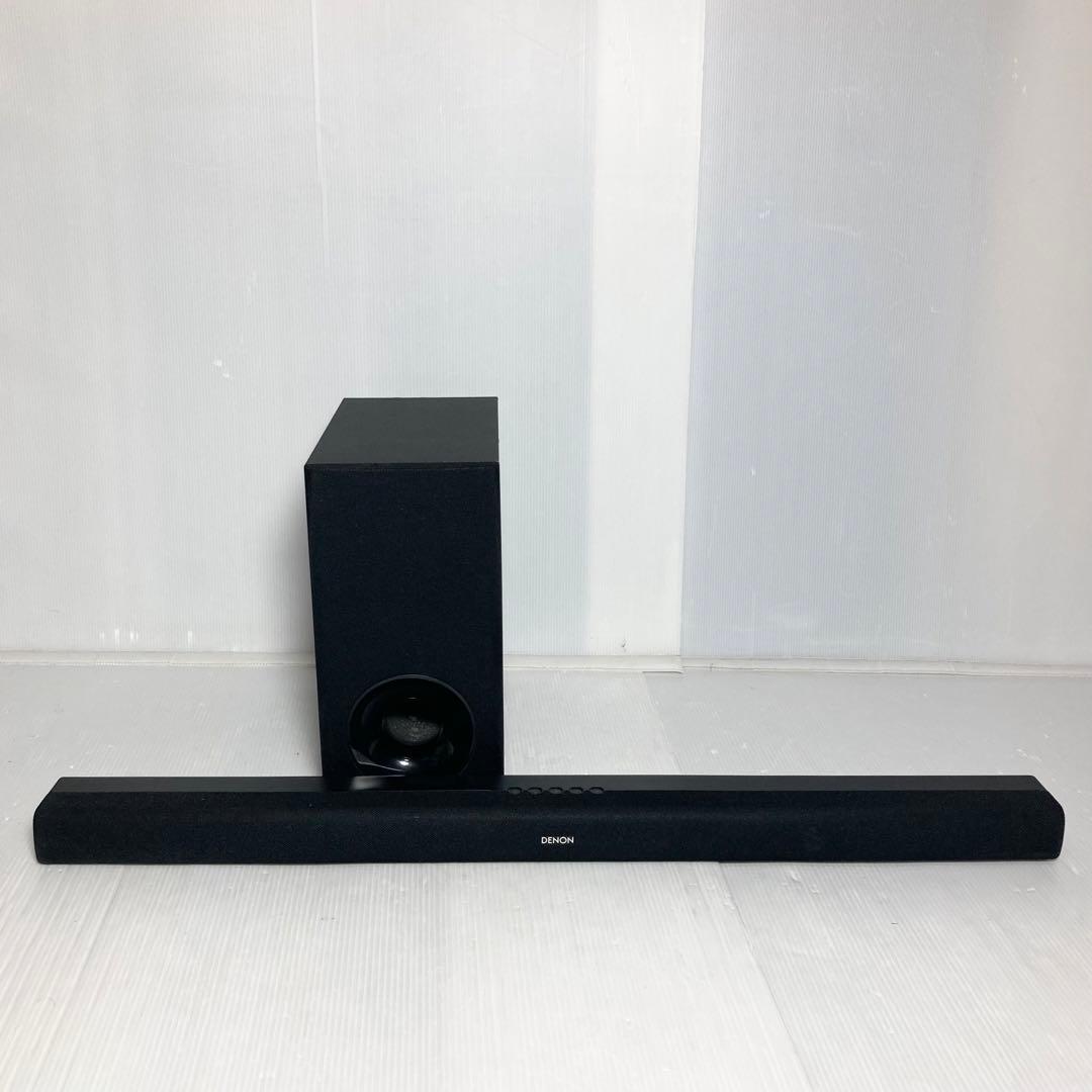 極美品 DENON サウンドバー ワイヤレスサブウーファー DHT-S316K