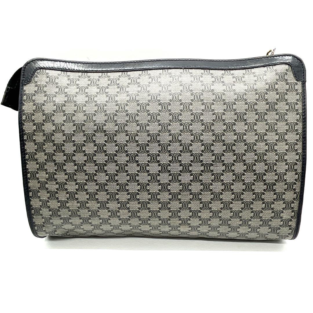 セリーヌ オールド クラッチバッグ セカンドバッグ ポーチ マカダム イタリア製