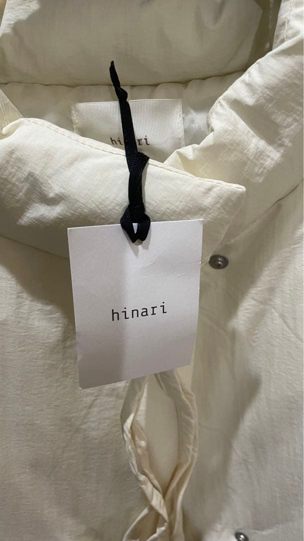 hinari 中綿リボンミドルコート　Sサイズ