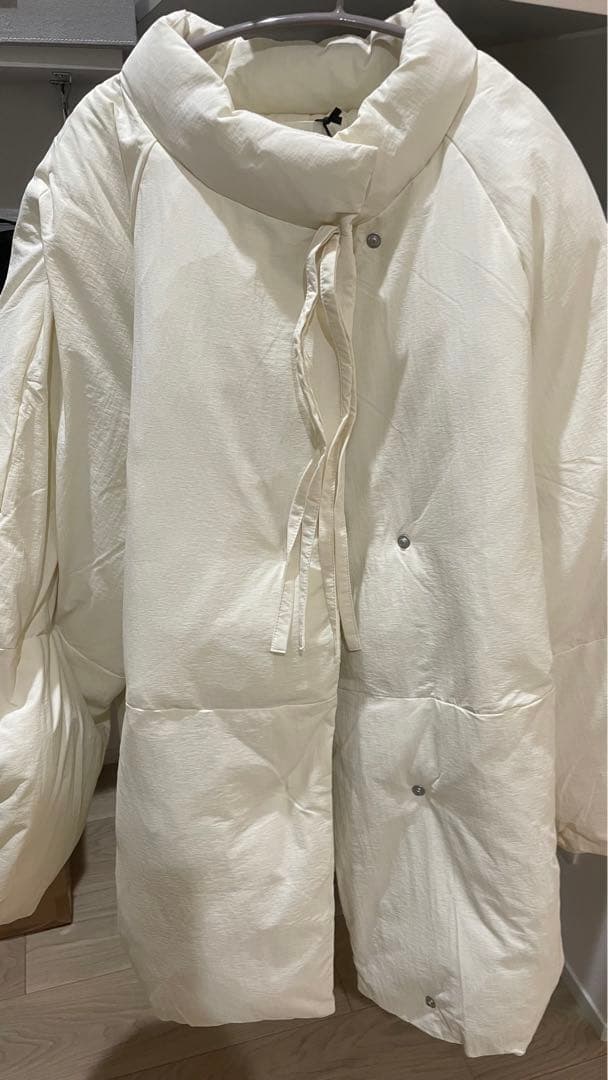 hinari 中綿リボンミドルコート　Sサイズ