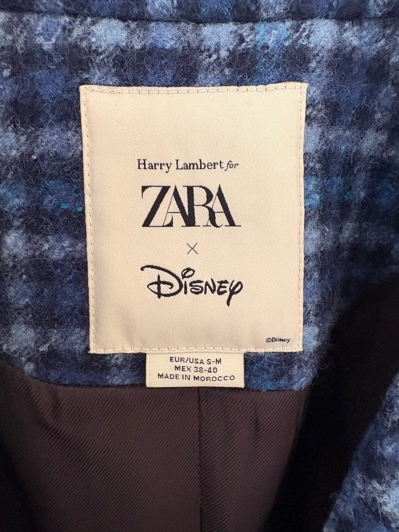 HARRY LAMBERT FOR ZARA X DISNEY チェックコート