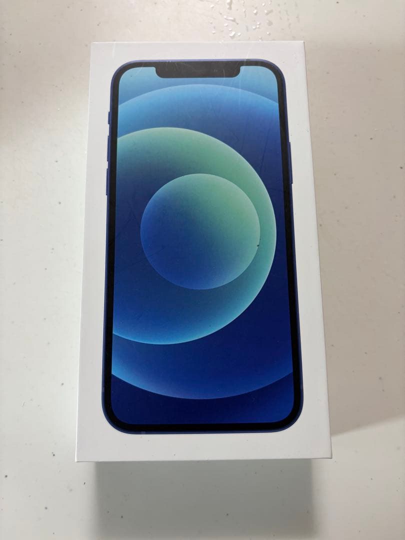 Apple iPhone 12 青色 本体　SIMなし