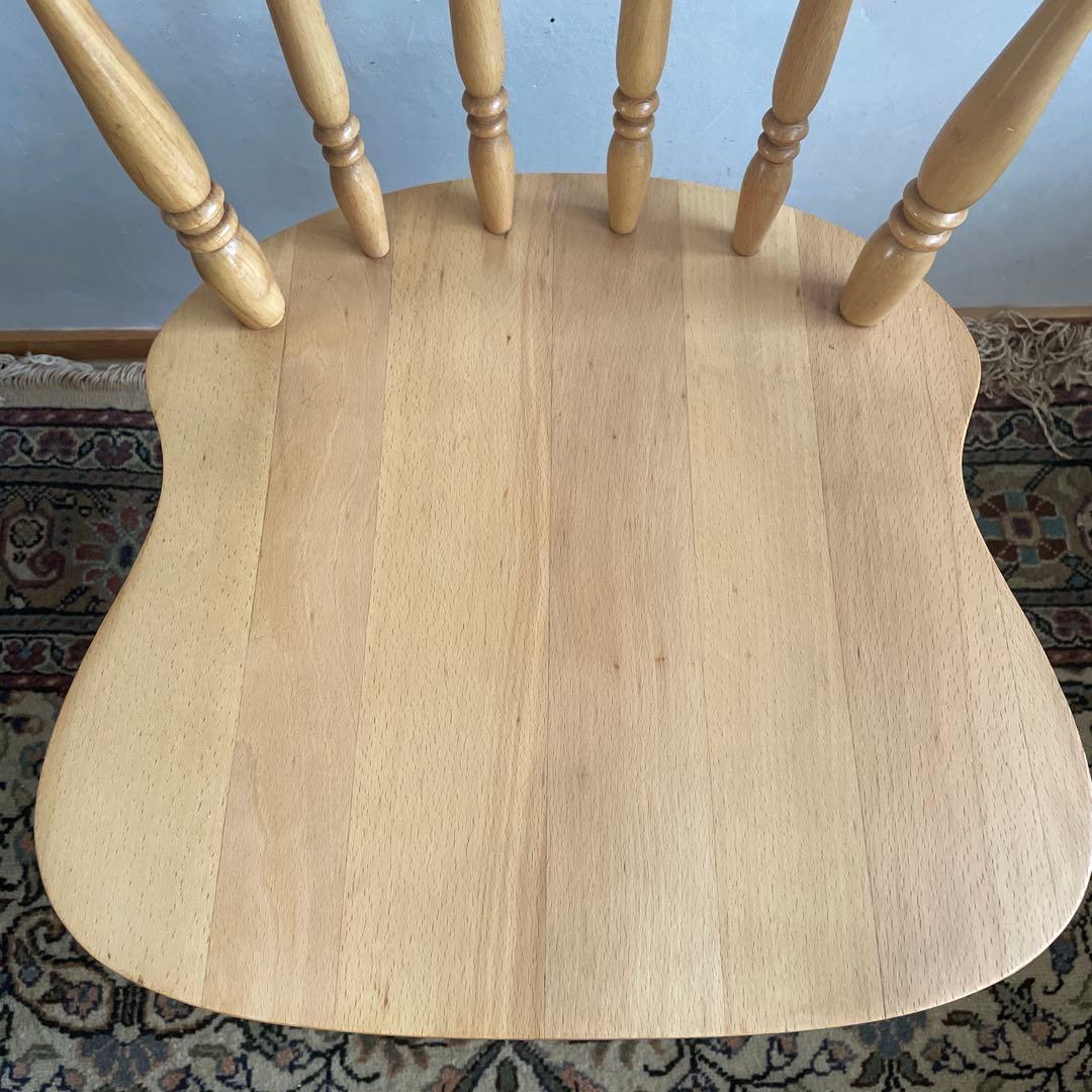 柏木工　ダイニングチェア　ウィンザーチェア　1脚　①