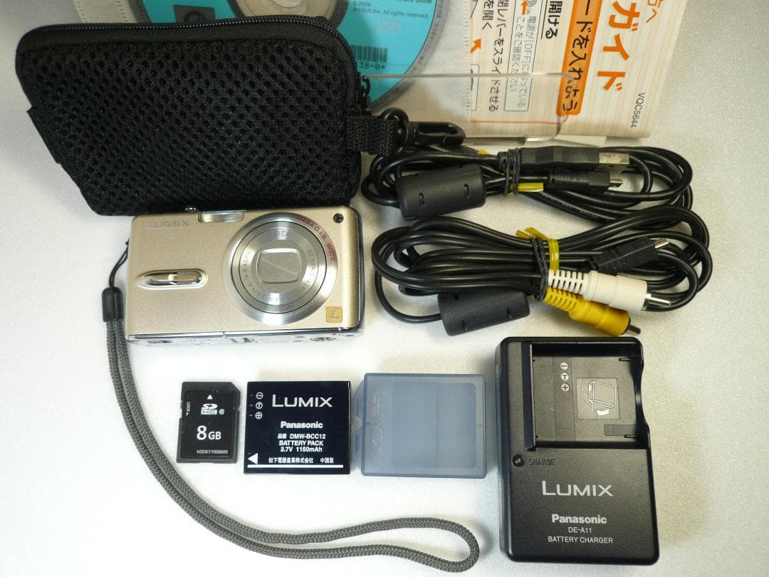 LUMIX★DMC-FX07⚠️必読有⭐️極美品⭕️ほぼ完品⭕️安心の実働品