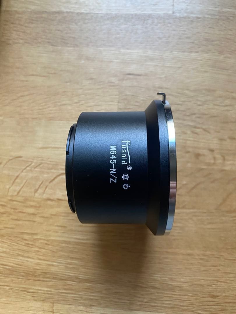Mamiya645レンズ →ニコンNikon Zマウント アダプター （雲台付）