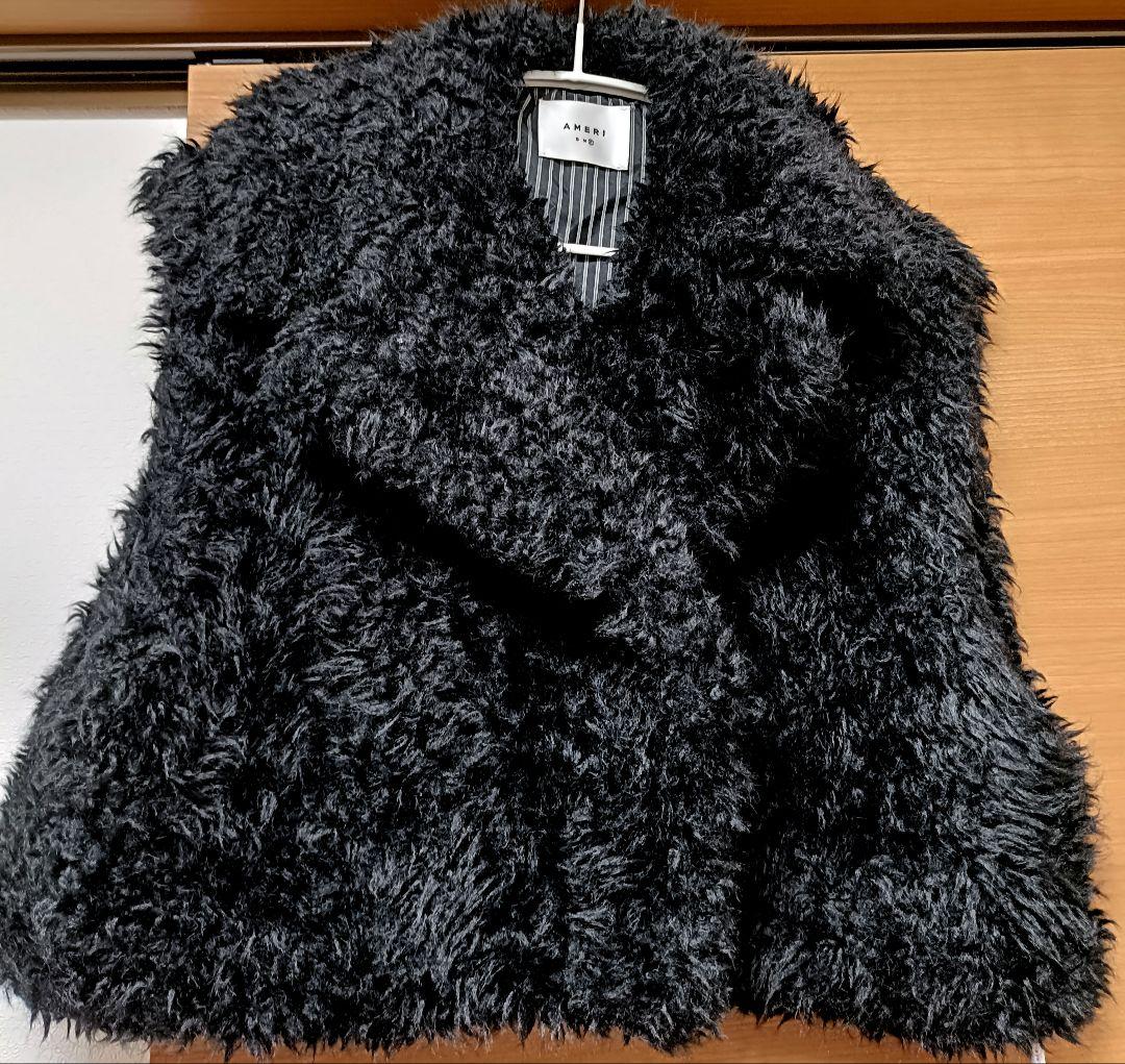 おまけノベルティ　マフラーつき【タグつき未使用品】AMERI ファーベスト