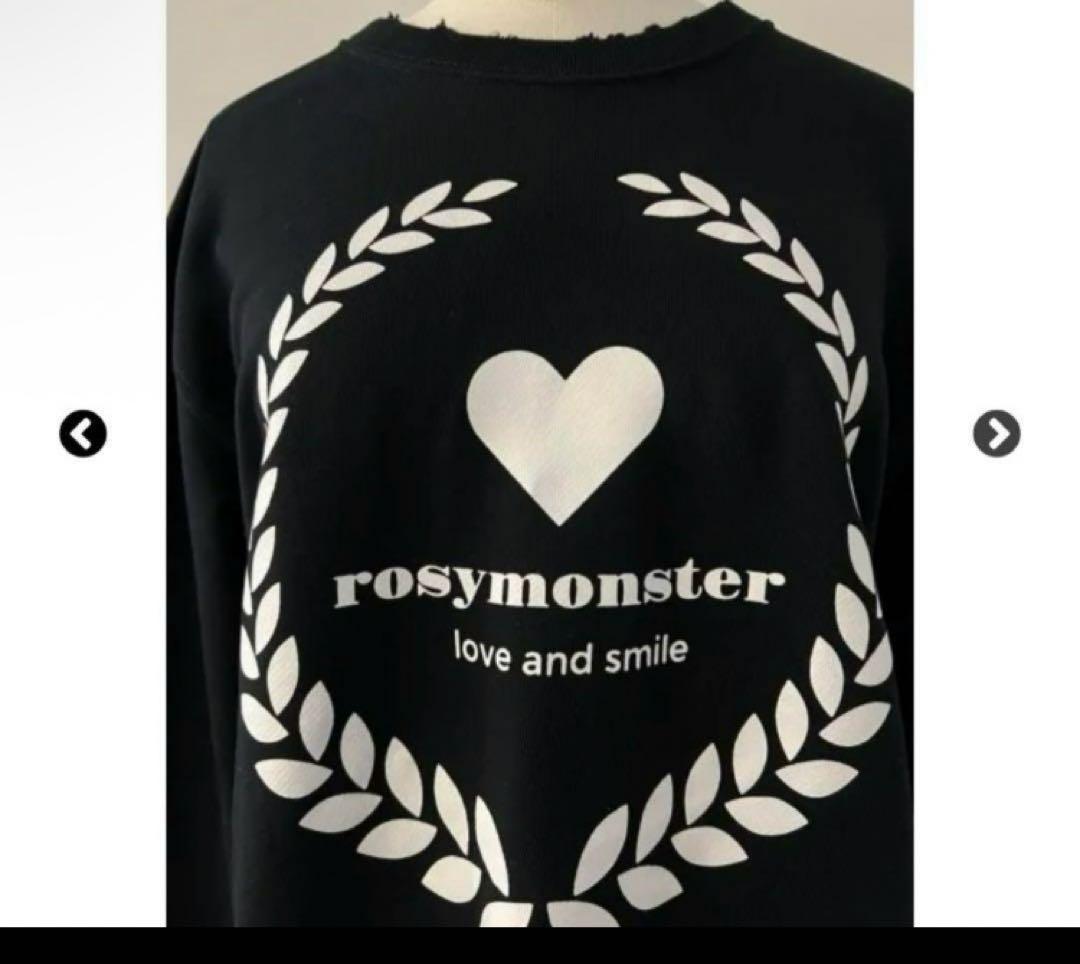ロージーモンスター　ロゴスウェット