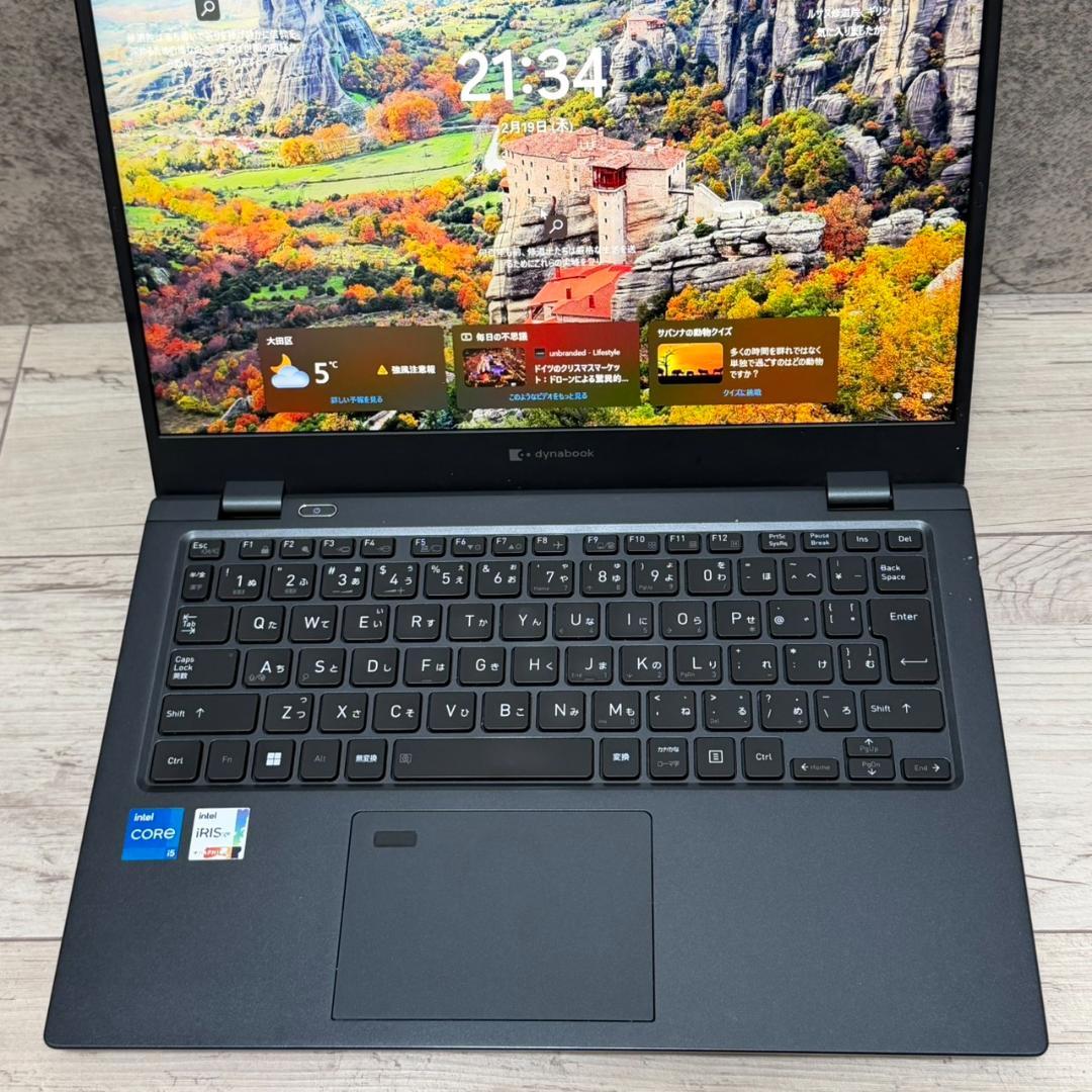 バッテリー良好 G83HU【11世代i5＆16GB】軽量＆高性能 ノートパソコン