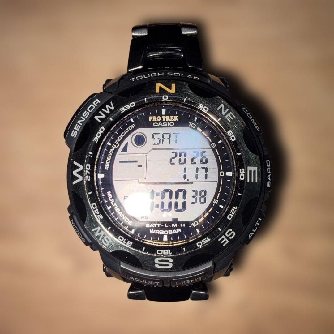 時計 CASIO PRO TREK PRW-2500YT