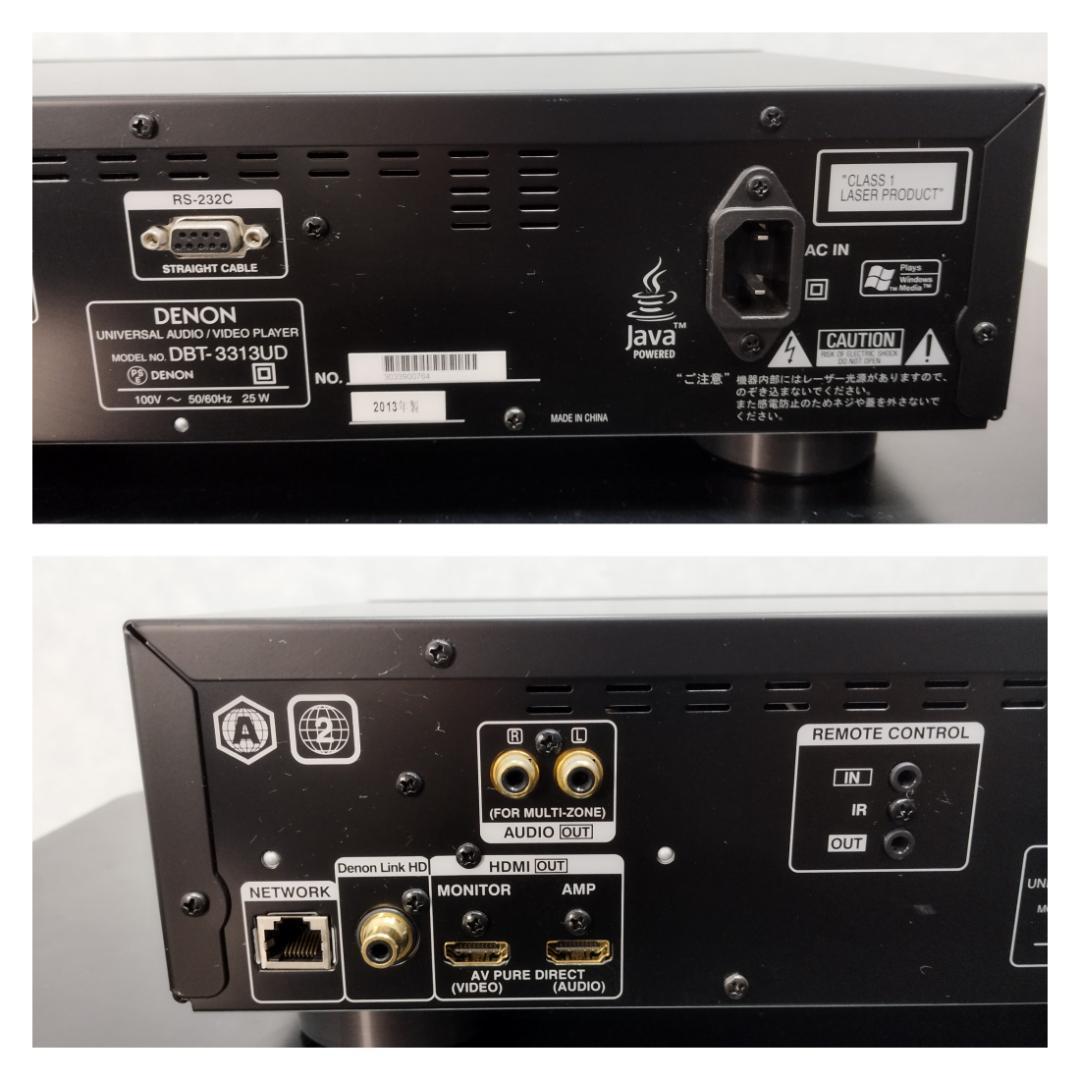 ★★385 DENON ユニバーサル ブルーレイプレーヤー DBT-3313UD
