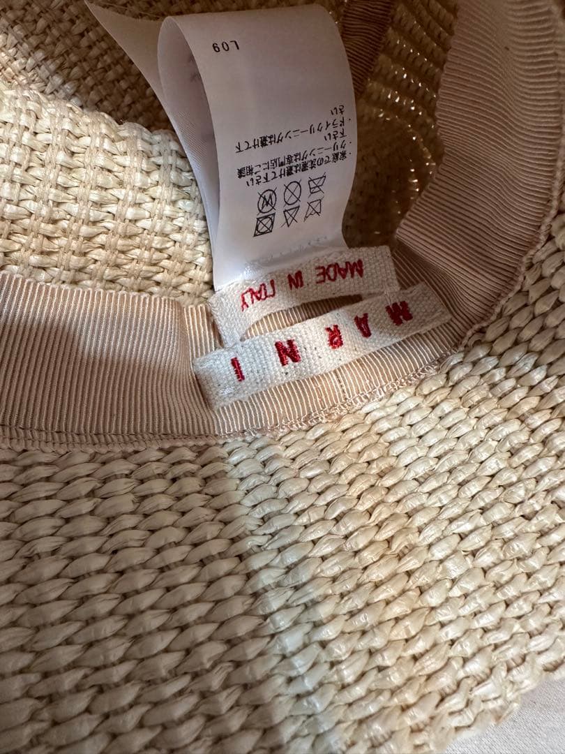 【購入レシート有】マルニ　帽子