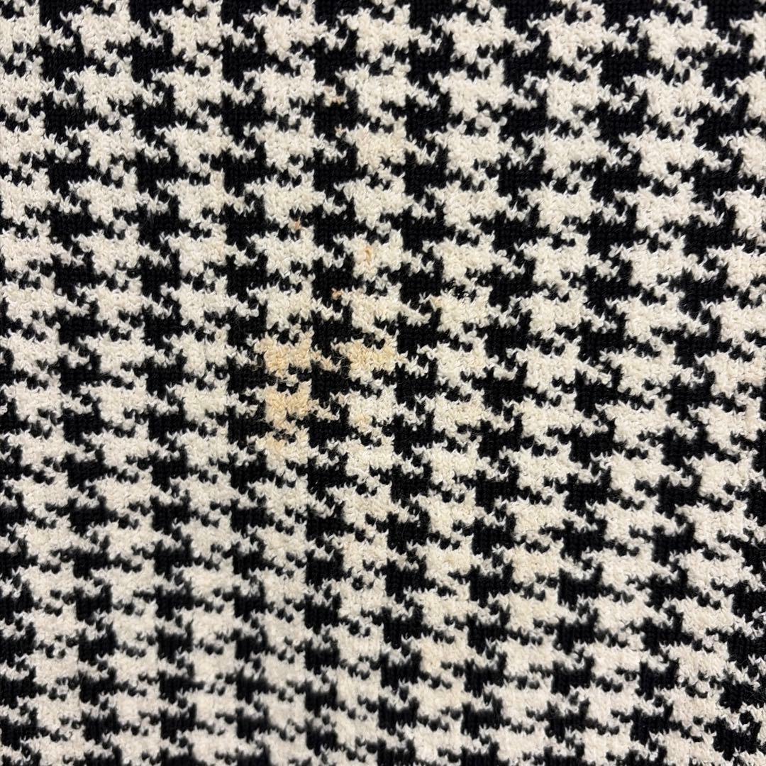 お値下げ　クリスチャンディオール　千鳥　ニット　ワンピース