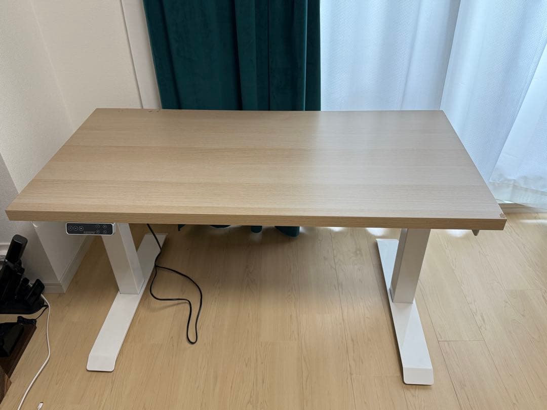 引き取り限定 FlexiSpot E7 電動昇降デスク + 天板 120×60
