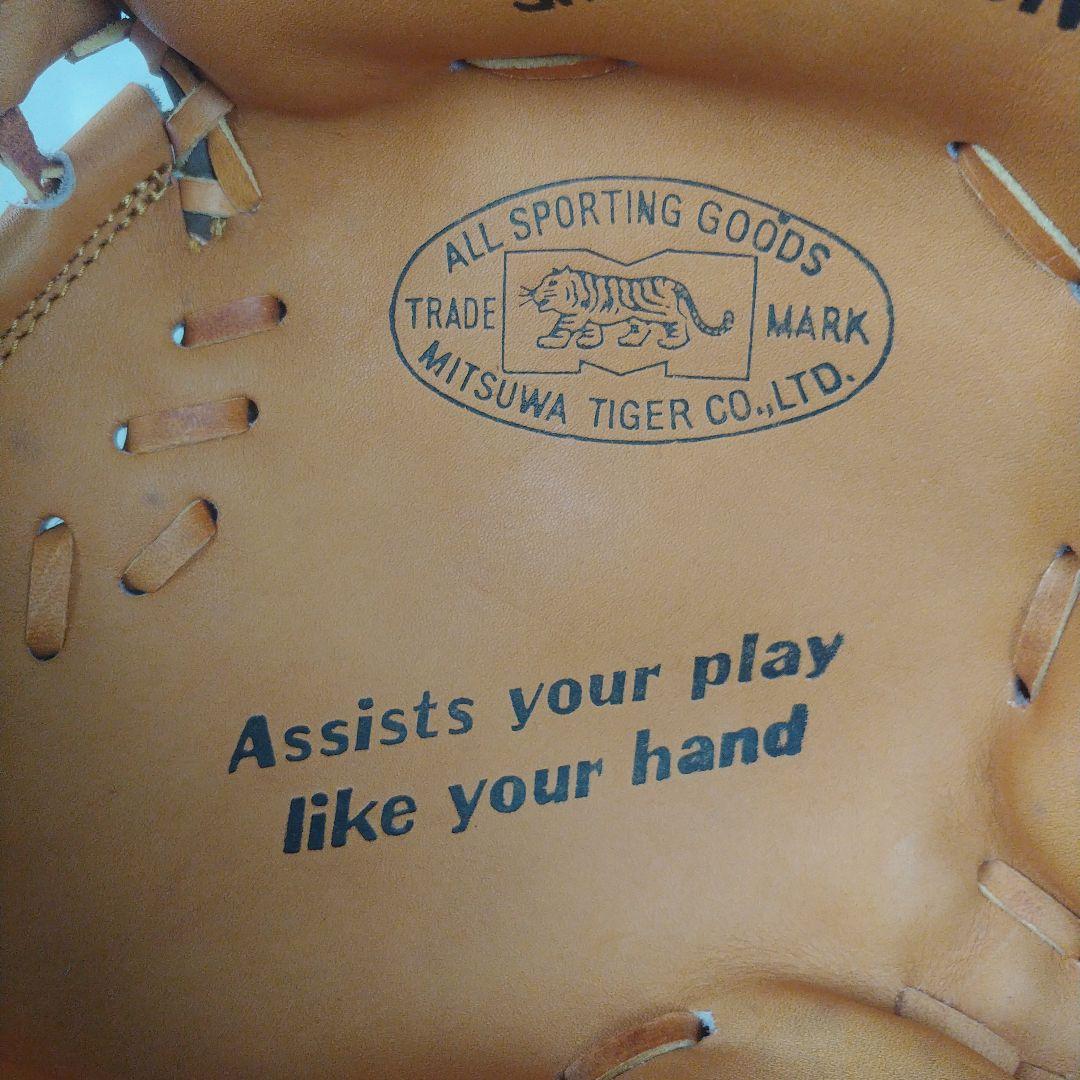 希少 美津和 Tiger 軟式グローブ M-3002 未使用 ヴィンテージ