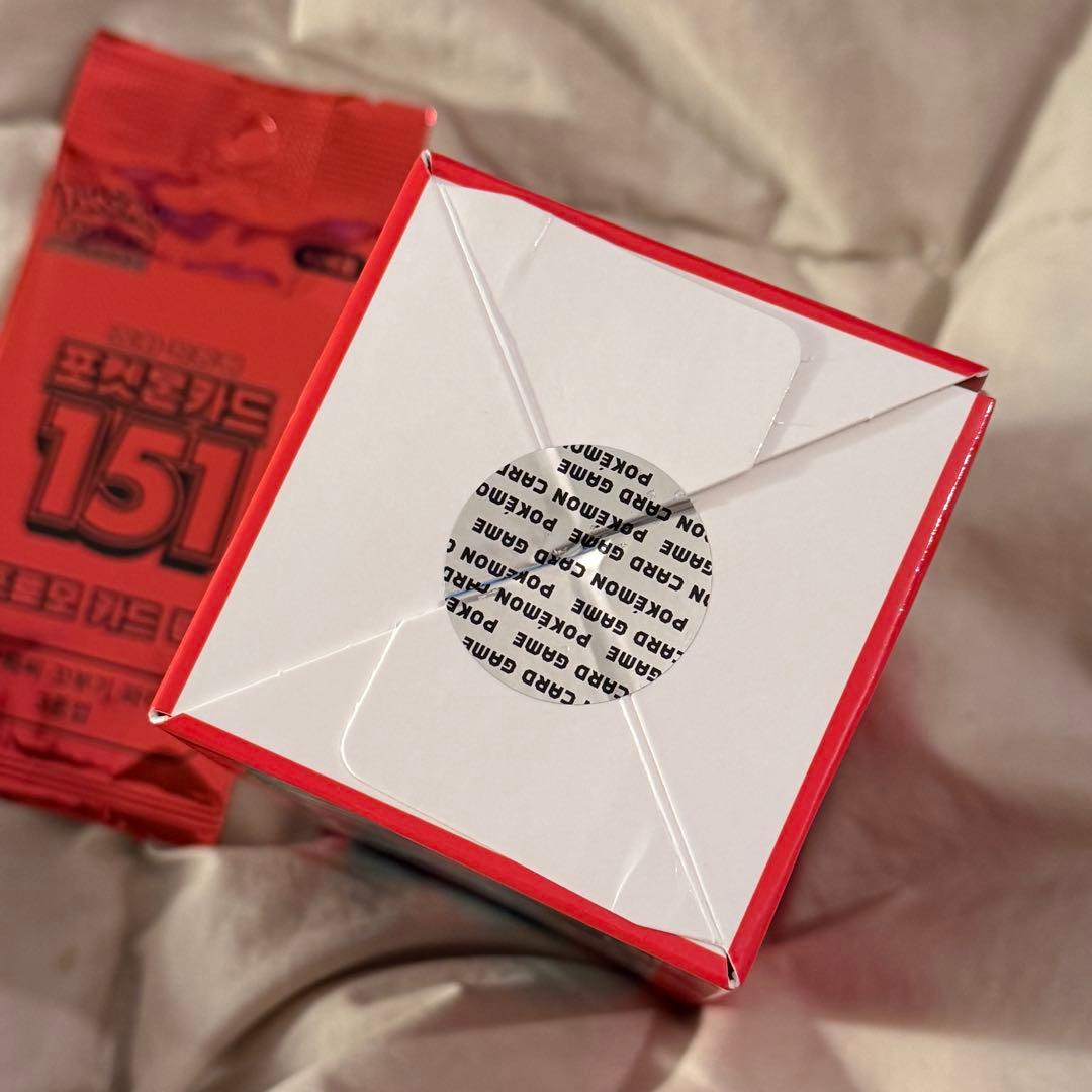 韓国版ポケモンカード151新品BOXポケカ新品送料無料