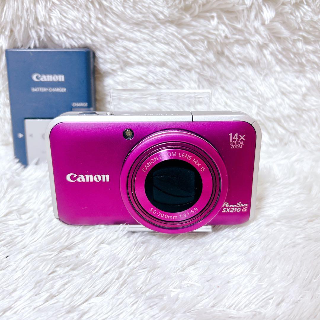 ジャンクCanon コンパクトデジタルカメラ PowerShot SX210