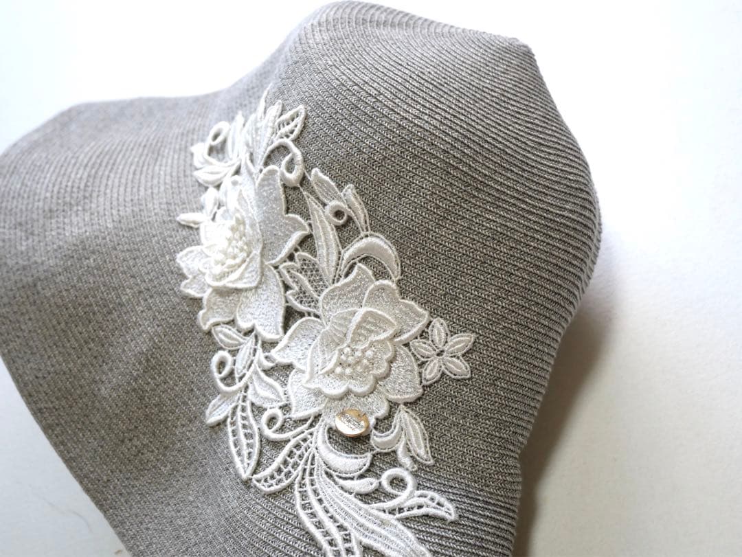 Athena New York アシーナニューヨークフラワー刺繍ハット帽子