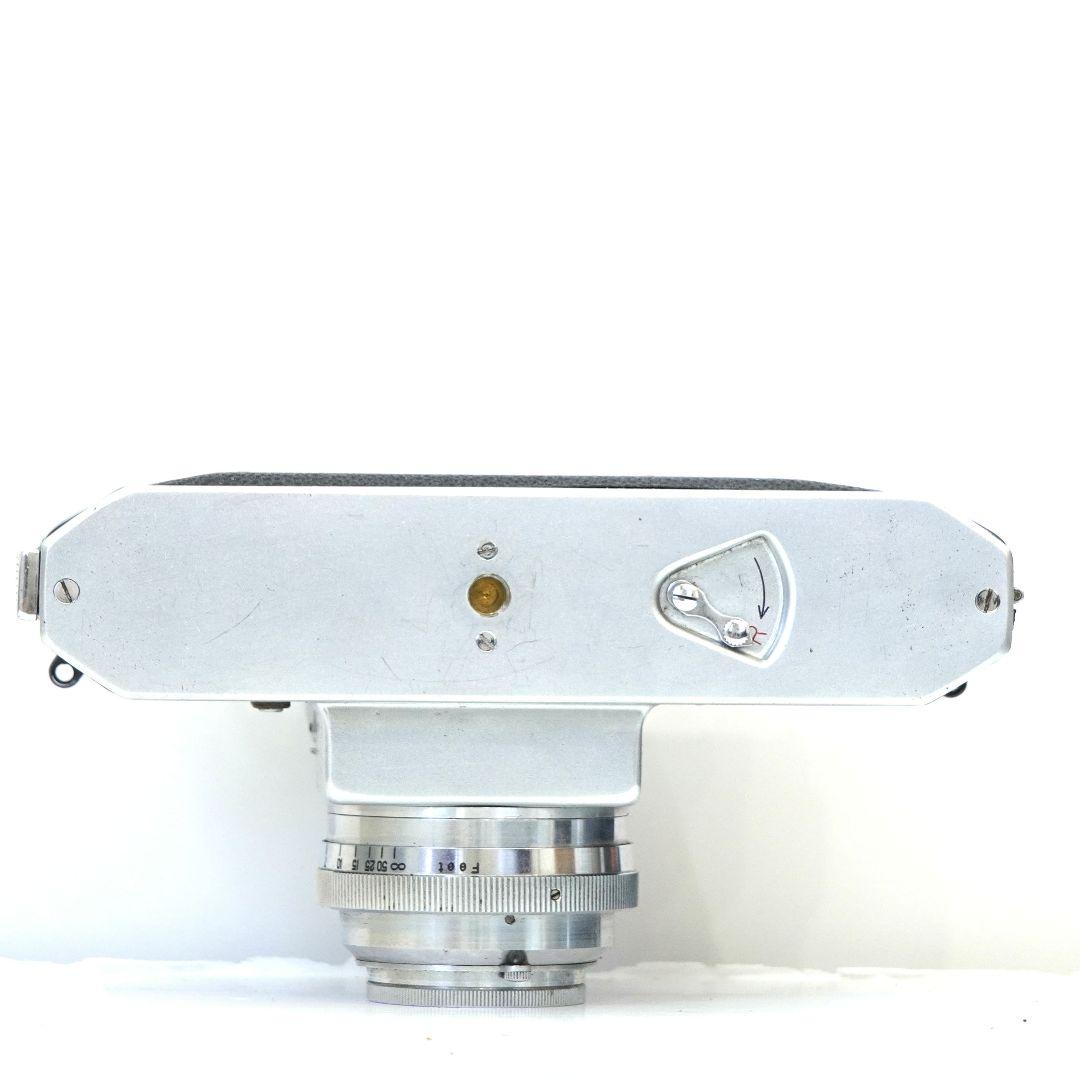 動作品◎ペンタックス Asahiflex 50mm f3.5 フィルムカメラ