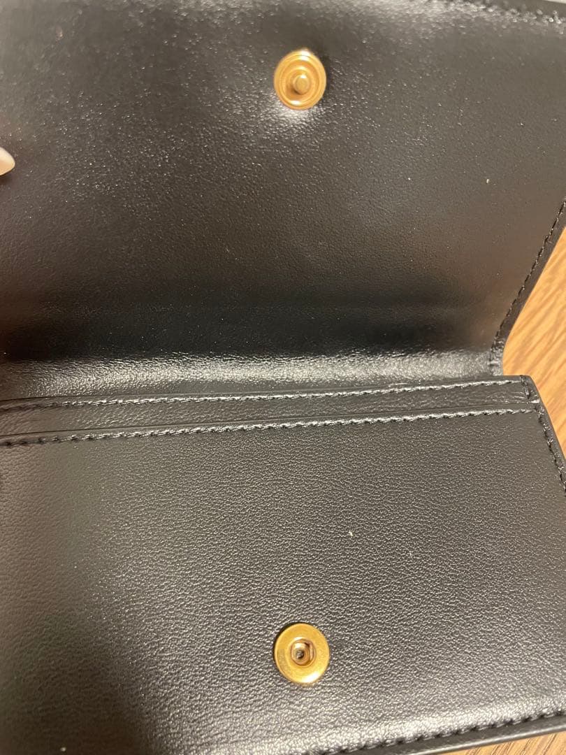 BOTTEGA VENETA ブラック名刺入れ　ボッテガ