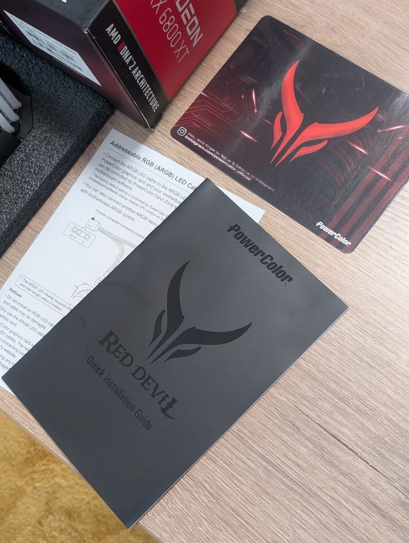 【ほぼ未使用】Red Devil AMD Radeon™ RX 6800 XT