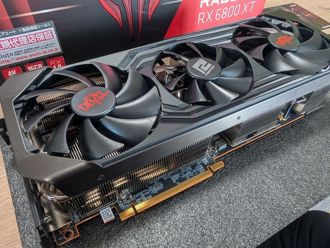 【ほぼ未使用】Red Devil AMD Radeon™ RX 6800 XT
