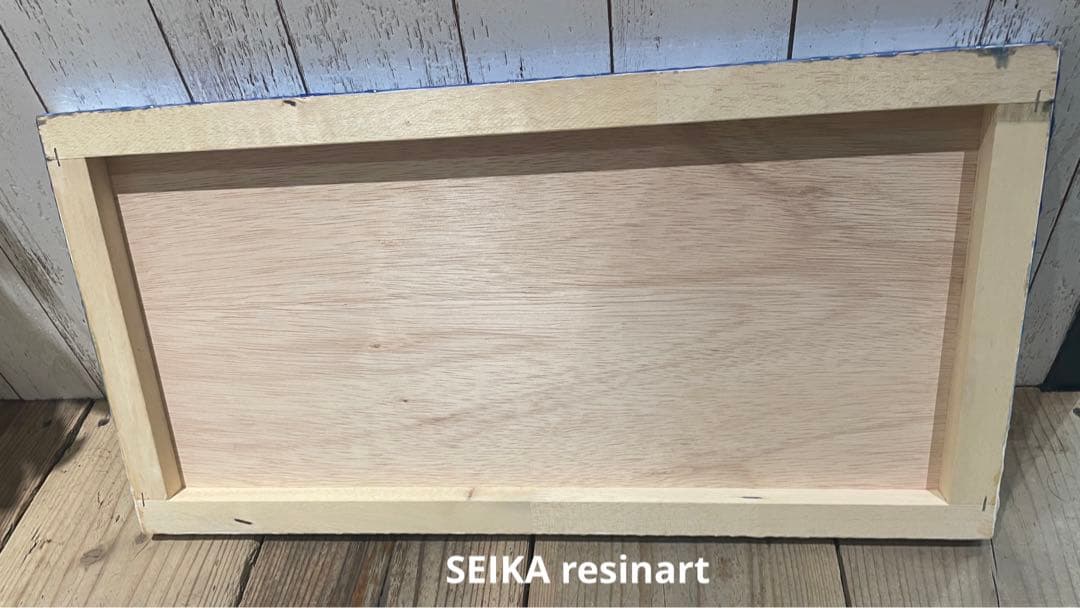 スポーツマン30×60海アート　オーシャンアート　レジンアート　アート　海