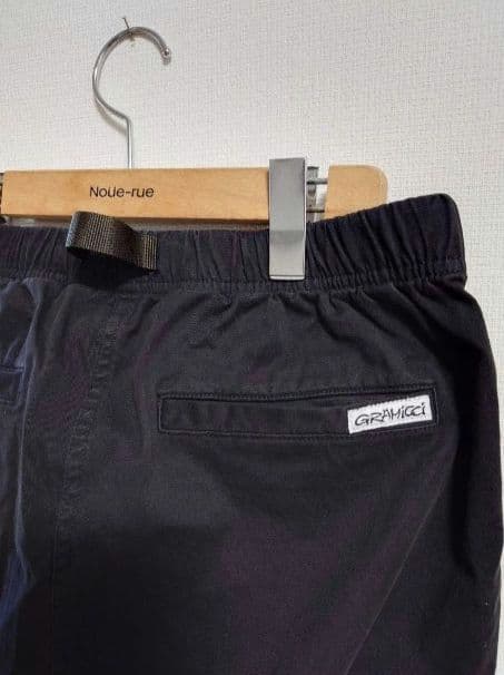 【新品】15400円 アダムエロペ 別注 グラミチ NNパンツ L 黒 現行品