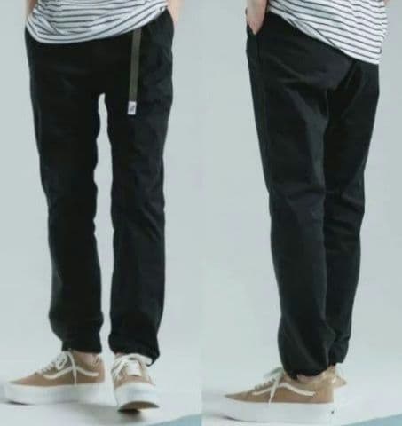 【新品】15400円 アダムエロペ 別注 グラミチ NNパンツ L 黒 現行品