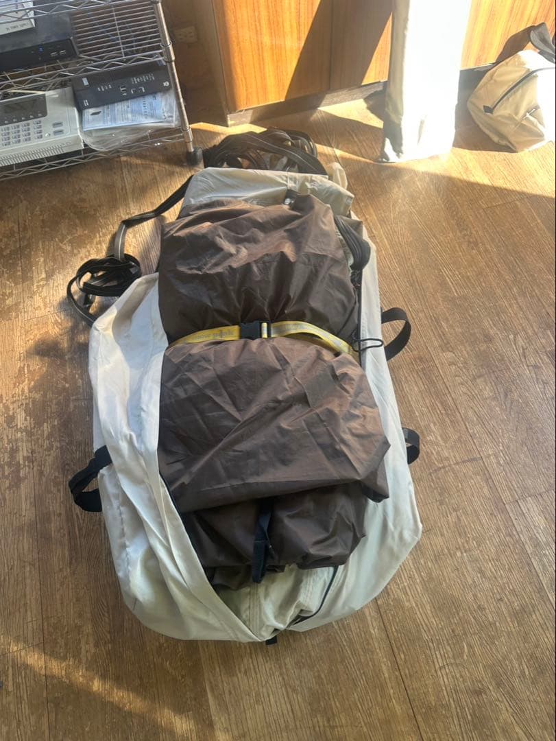 ★  peak ★ ランドロック　アイボリー　ブラウンポール　フルセット