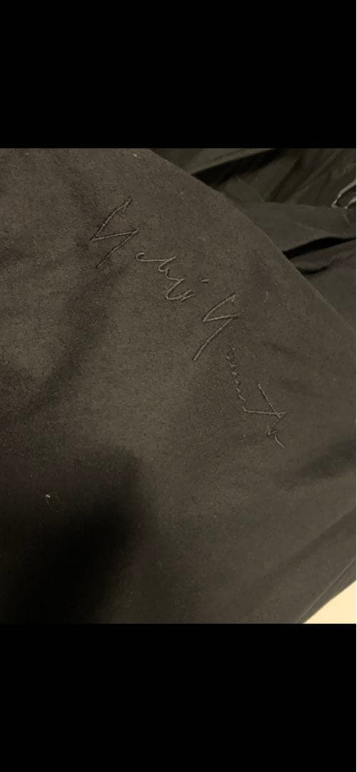 ヨウジヤマモト YohjiYamamoto カラスパンツ　ブラックスキャンダル