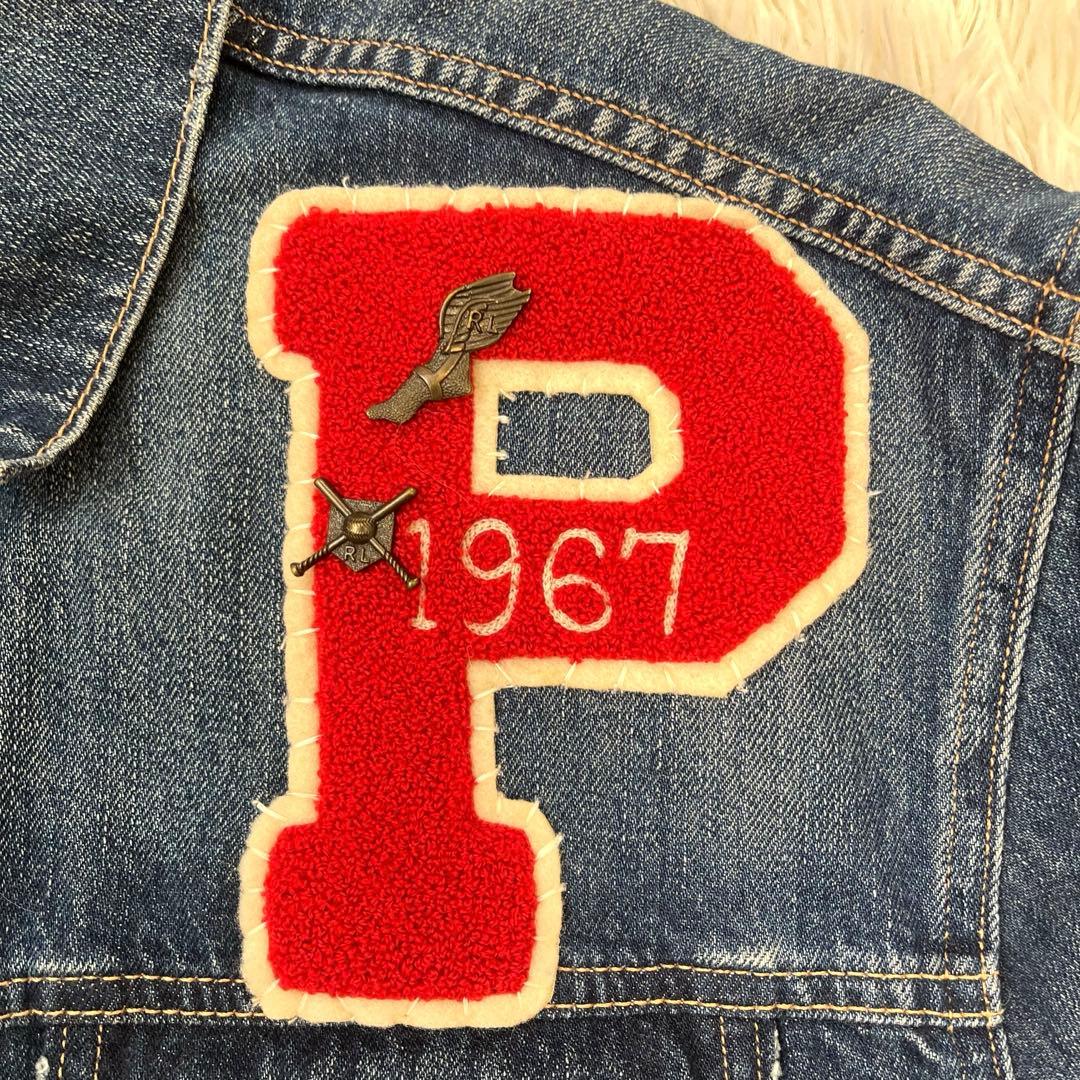 【激レア】Polo Ralph Lauren ワッペン Gジャン Lサイズ